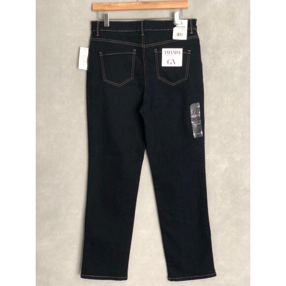 Gloria Vanderbilt Slimming Jeans Women's Size 12P Average Amanda Original NEW - Picture 4 of 8